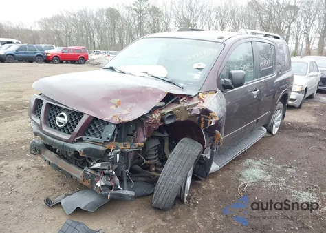 2013 Nissan Armada Sv from USA, damaged, VIN 5N1AA0NC9DN610018